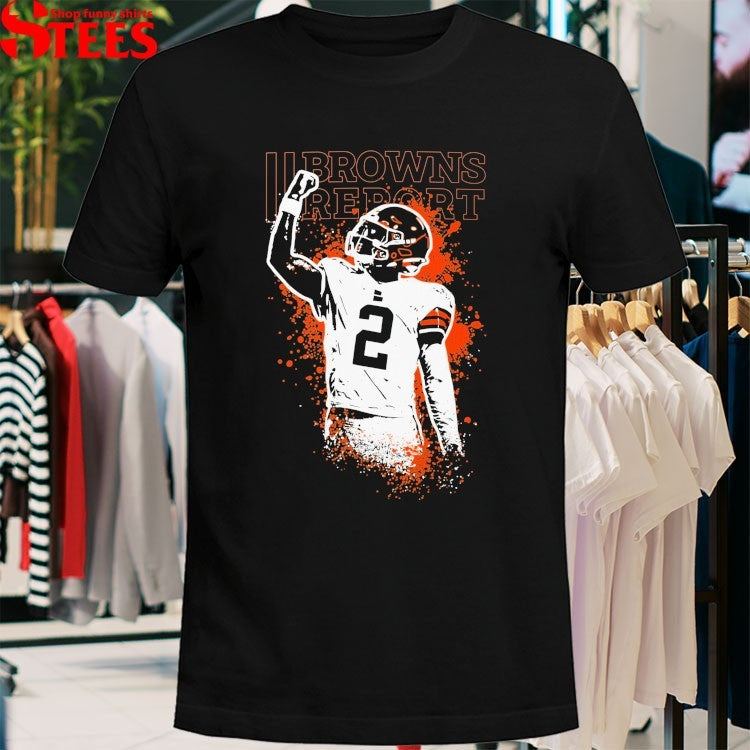 Cleveland Browns Perfect Timing 2 From Browns Report T-shirts