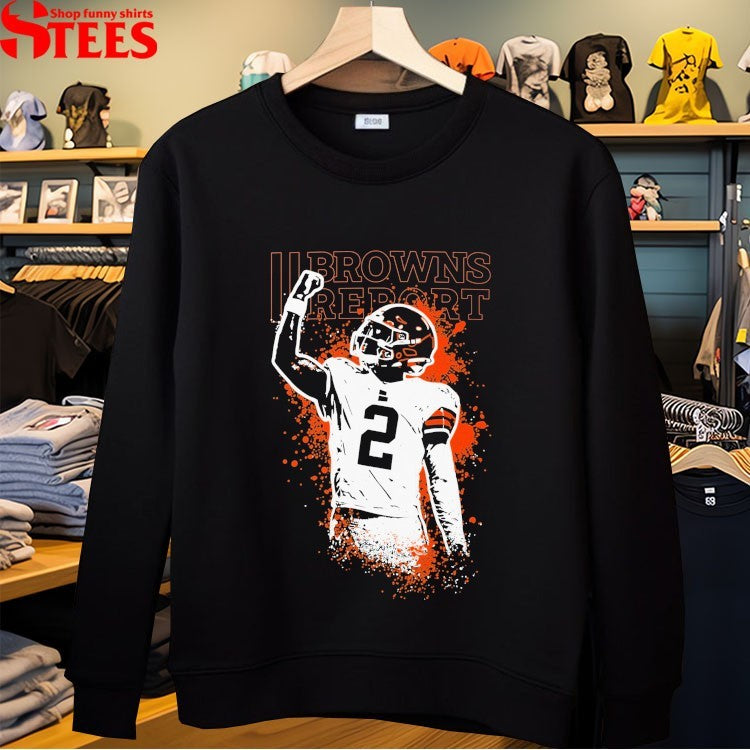 Cleveland Browns Perfect Timing 2 From Browns Report T-shirts