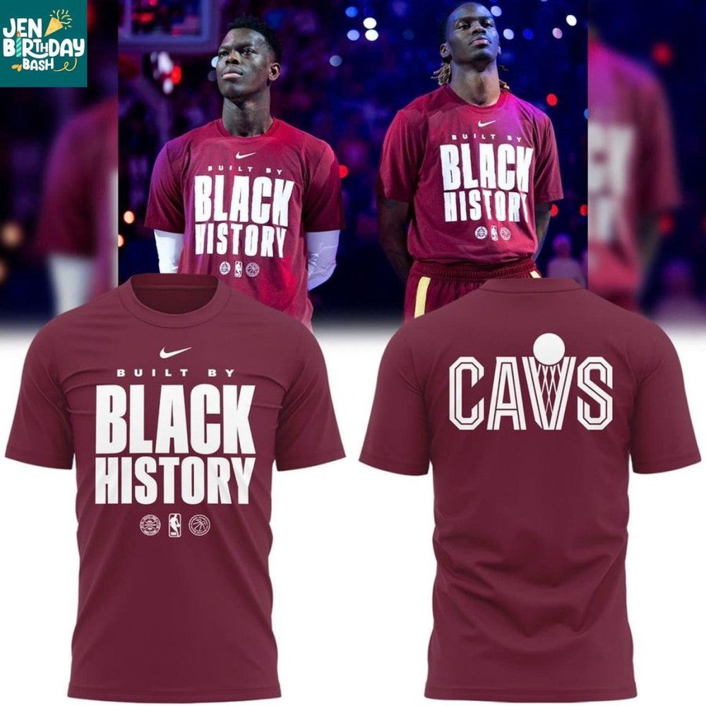 Cleveland Cavaliers Built By Black History 2026 Tribute Night Shirt