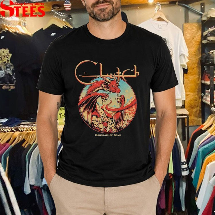 Clutch Mountain Of Bone Dragon T-Shirt