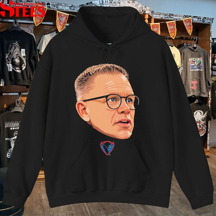 Coach Holtmann Bobblehead DePaul Blue Demons T-shirts