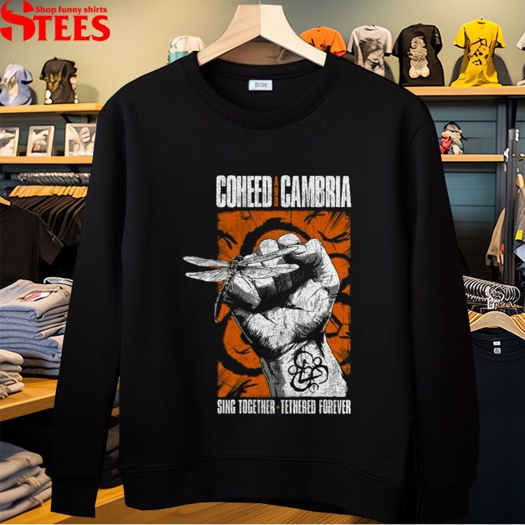 Coheed And Cambria Sing Together Tethered Forever Dragon Fist T-Shirt