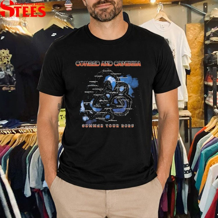 Coheed And Cambria Summer Tour 2025 Constellation Shirts