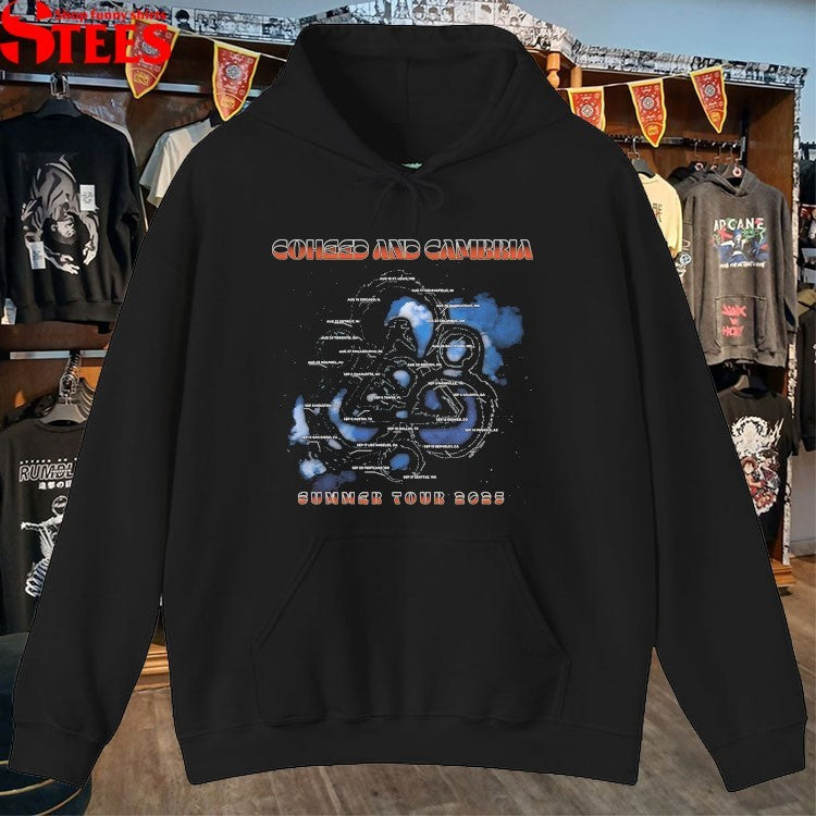Coheed And Cambria Summer Tour 2025 Constellation Shirts
