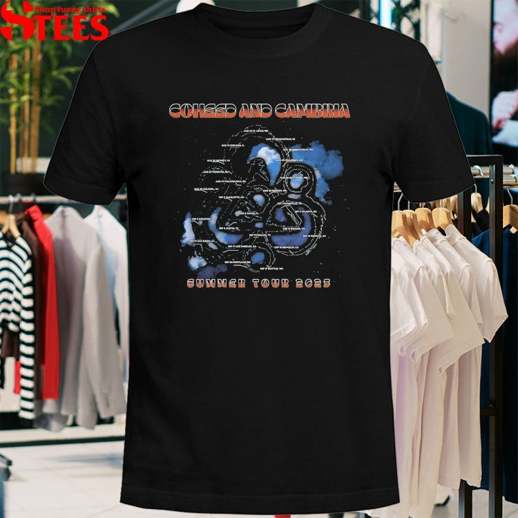 Coheed And Cambria Summer Tour 2025 Constellation Shirts