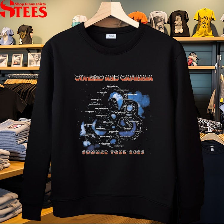 Coheed And Cambria Summer Tour 2025 Constellation Shirts