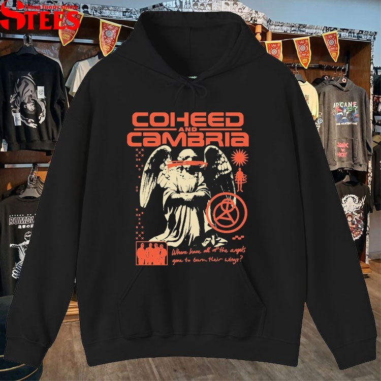 Coheed And Cambria Where Have All Of The Angels Gone To Burn Heir Wings T-shirts