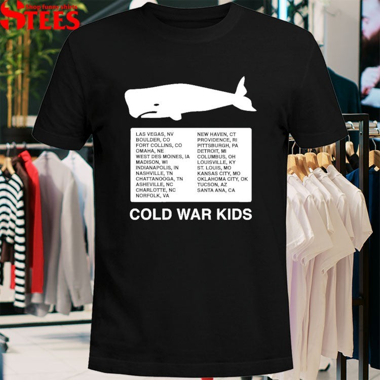 Cold War Kids 2024 Tour T-Shirt