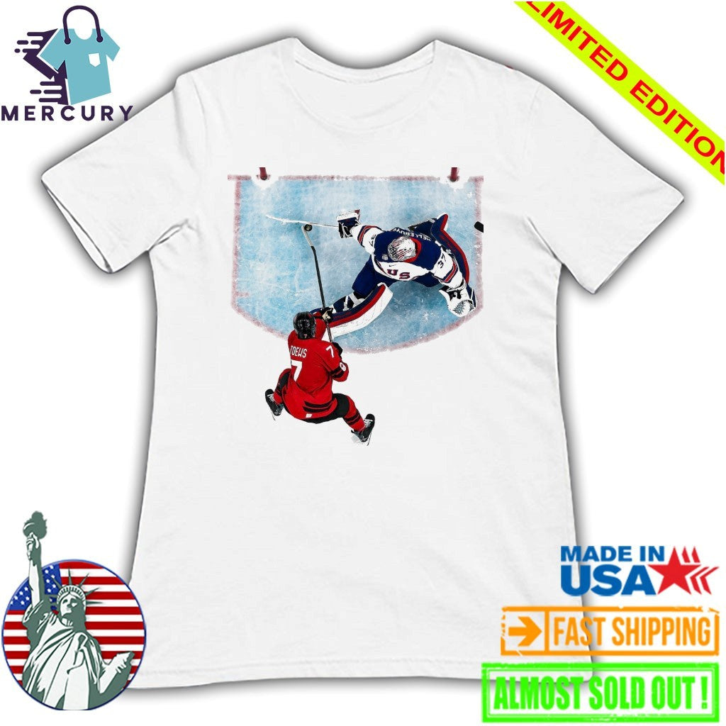 Connor Hellebuyck Secretary of Defense USA Hockey 2026 World Champions Shirt