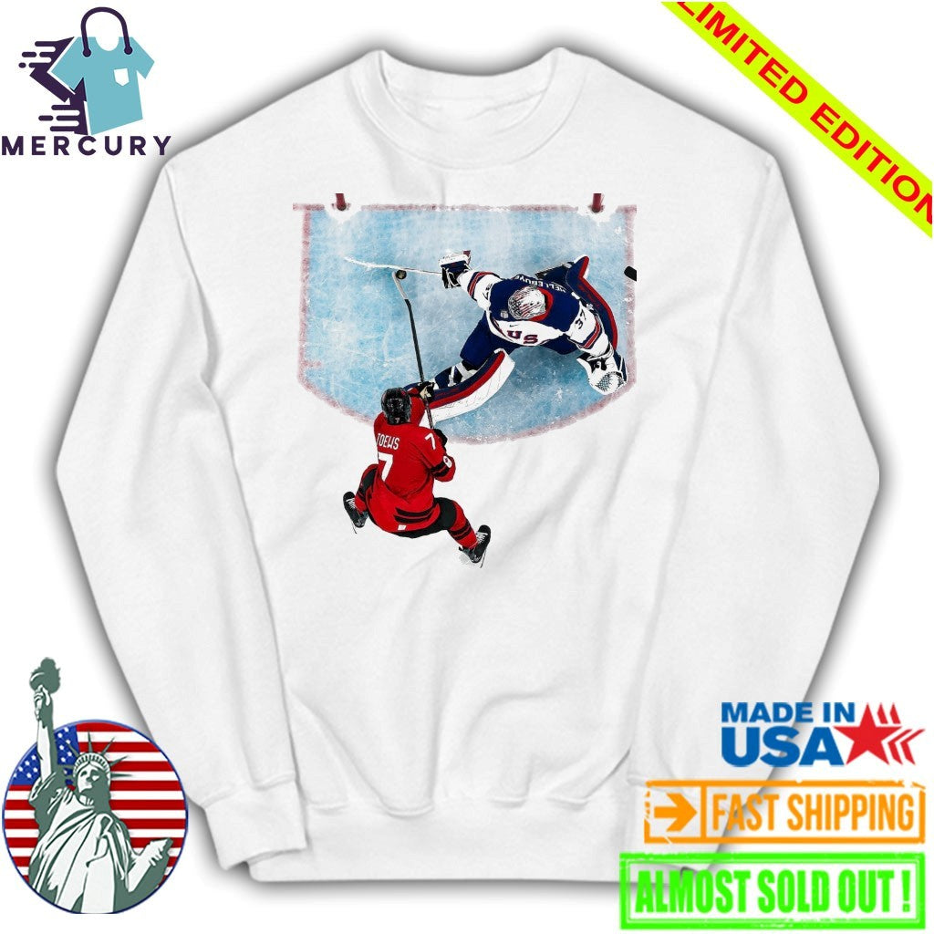 Connor Hellebuyck Secretary of Defense USA Hockey 2026 World Champions Shirt