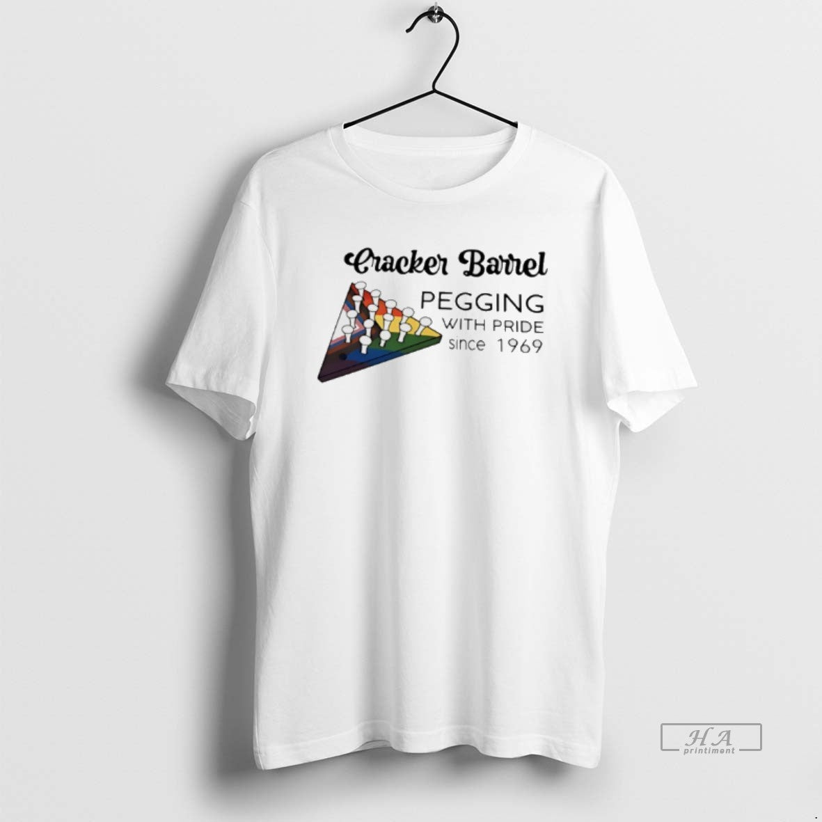 Official Cracker Barrel Pegging With Pride Since 1969 Lgbtq T-Shirts, Hoodie, Sweatshirt | CoreVibeTees.com