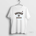 Official Cutter Gauthier Name And Number Anaheim Ducks T-Shirts, Hoodie, Sweatshirt | CoreVibeTees.com