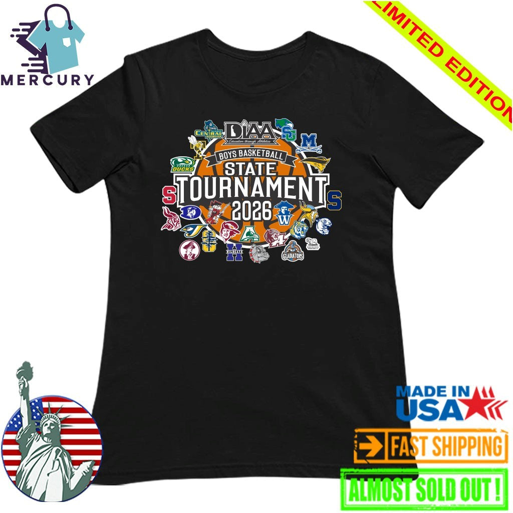 DIAA Boys Basketball State Tournament 2026 Shirt