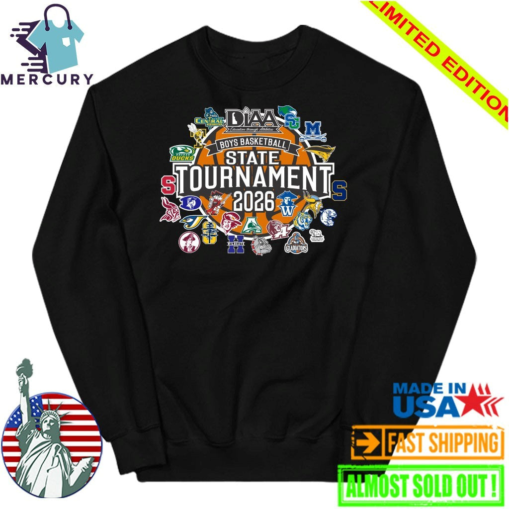DIAA Boys Basketball State Tournament 2026 Shirt