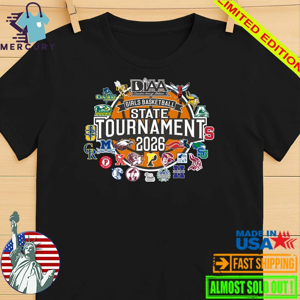 DIAA Girls Basketball State Tournament 2026 Shirt