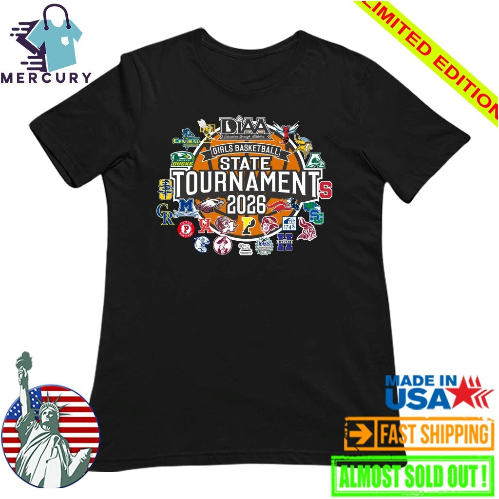 DIAA Girls Basketball State Tournament 2026 Shirt