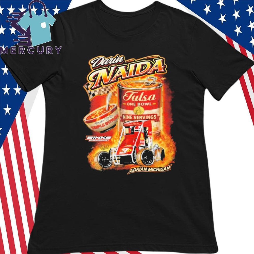 Darin Naida Tulsa One Bowl Nine Servings 2026 Chili Bowl Soup Run shirt