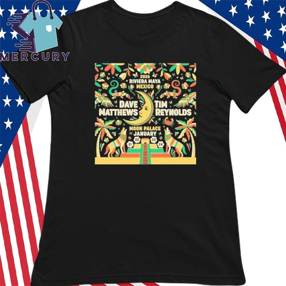 Dave Matthews Moon Palace Cancun Riviera Maya 2026 Shirt