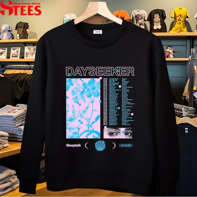 Dayseeker Sleeptalk Headliner Tour 2022 T-shirts