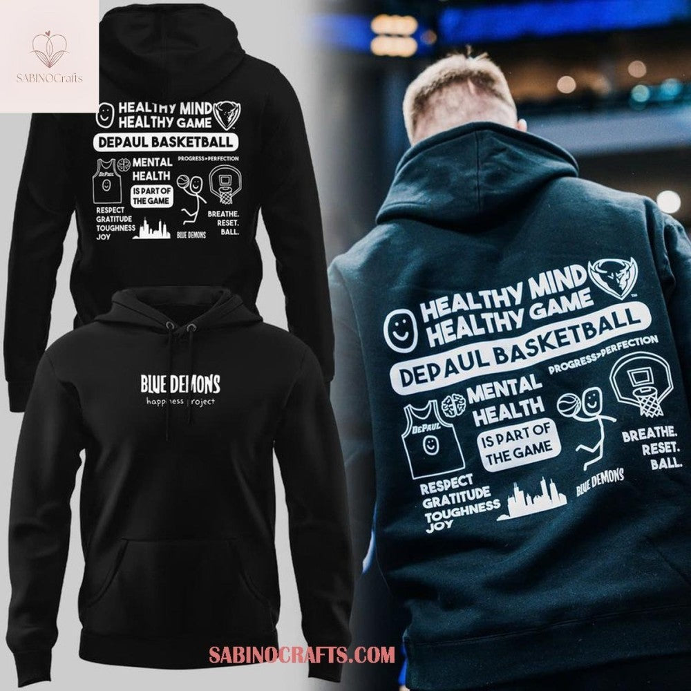 DePaul Blue Demons x Happiness Project 2026 Hoodie T-Shirt