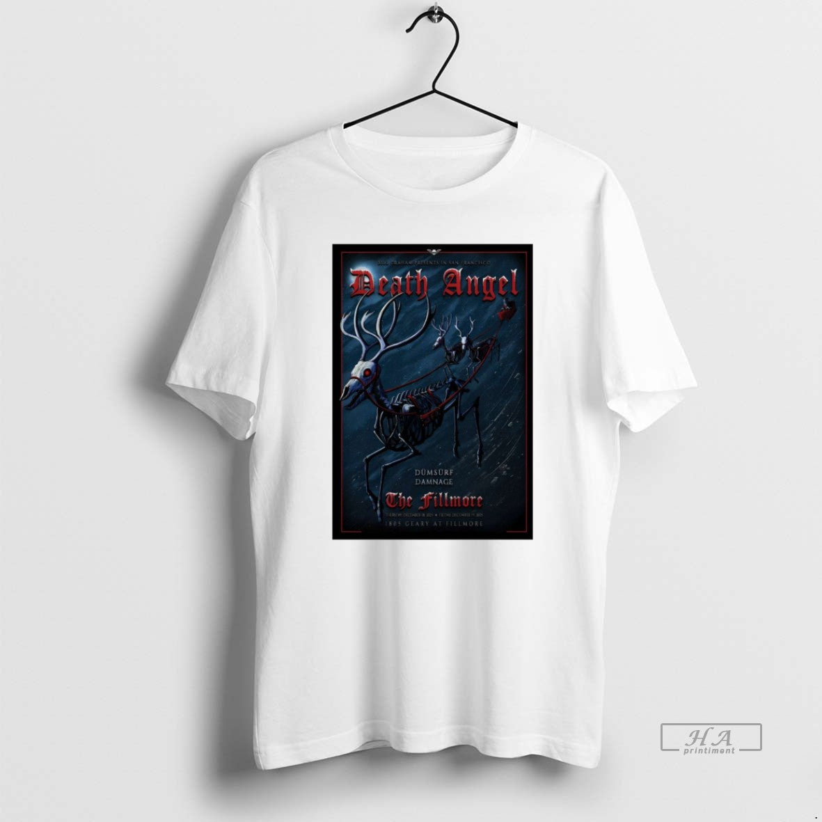 Official Death Angel December 18 2025 San Francisco Ca T-Shirts, Hoodie, Sweatshirt | CoreVibeTees.com
