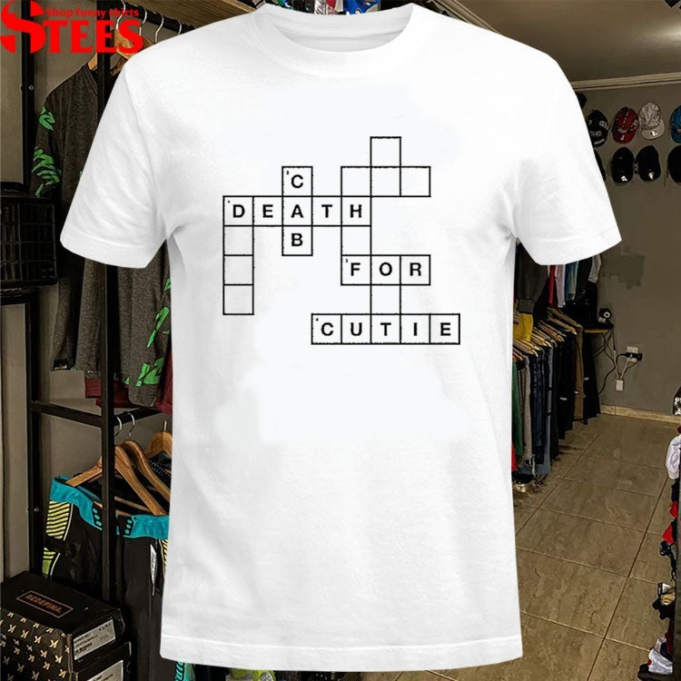 Death Cab For Cutie Crossword T-shirts