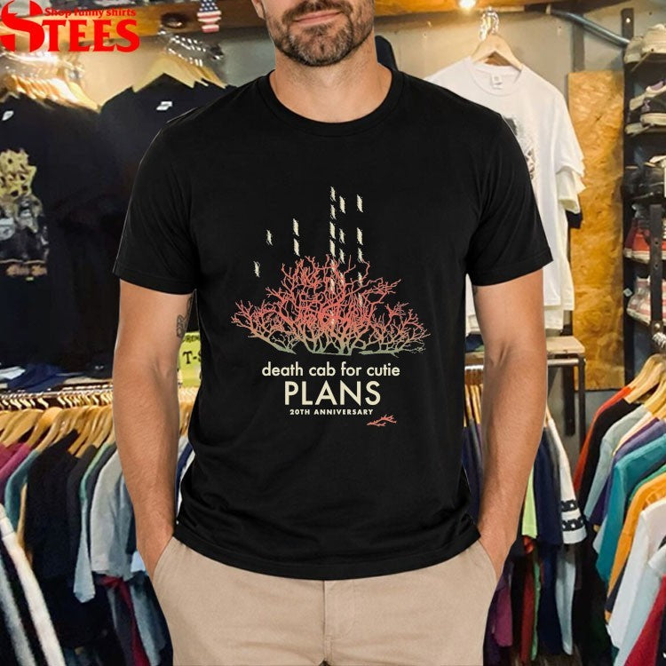 Death Cab For Cutie Plans 20th Anniversary T-shirts