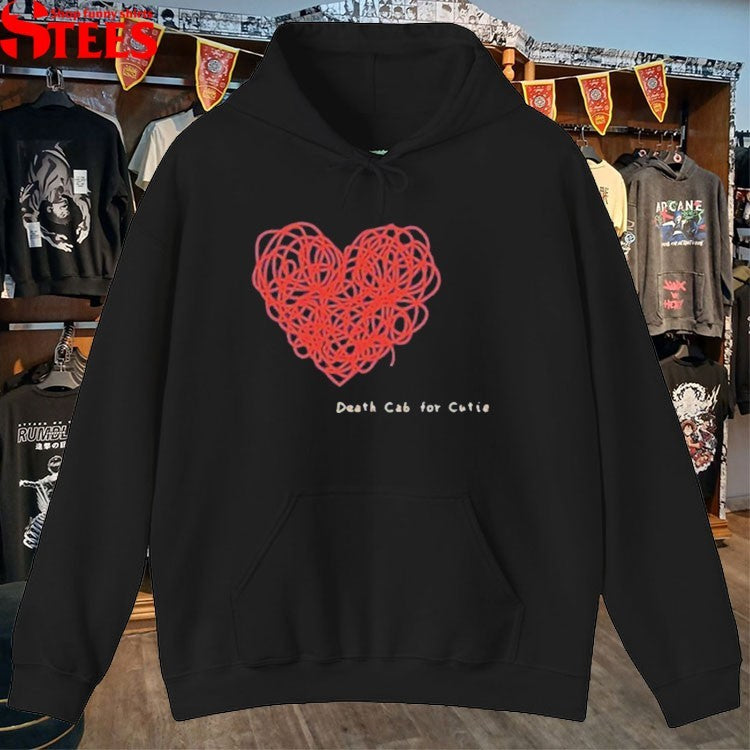 Death Cab For Cutie Red Thread Heart T-shirts
