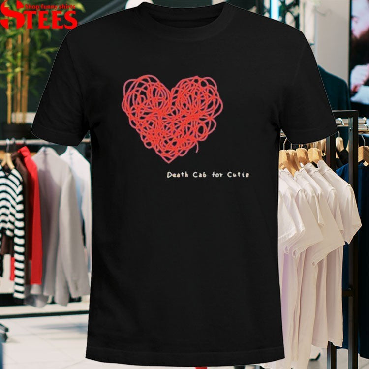 Death Cab For Cutie Red Thread Heart T-shirts