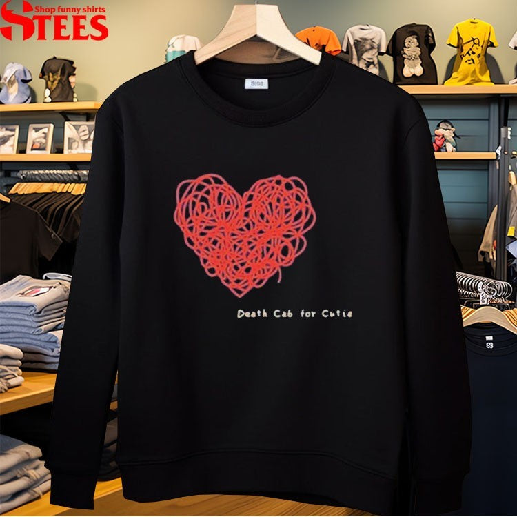 Death Cab For Cutie Red Thread Heart T-shirts