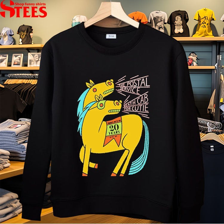 Death Cab For Cutie The Postal Service 20 Years Two Headed Horse T-shirts
