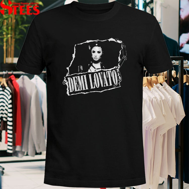 Demi Lovato Ripped Photo T-Shirt