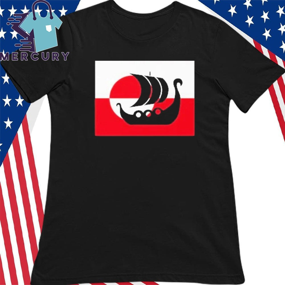 Denmark Greenland Flag Is Not For Sale Support Danish Shirt