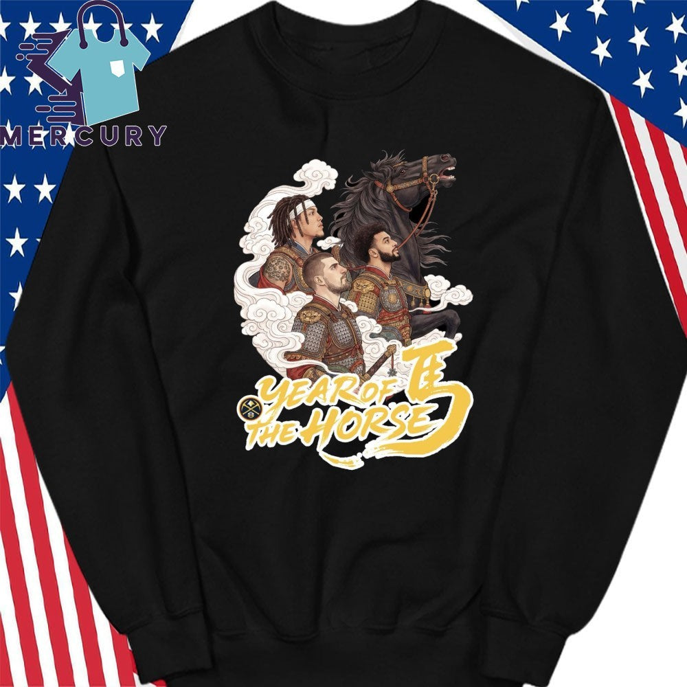 Denver Nuggets Badass Year Of The Horse Shirt