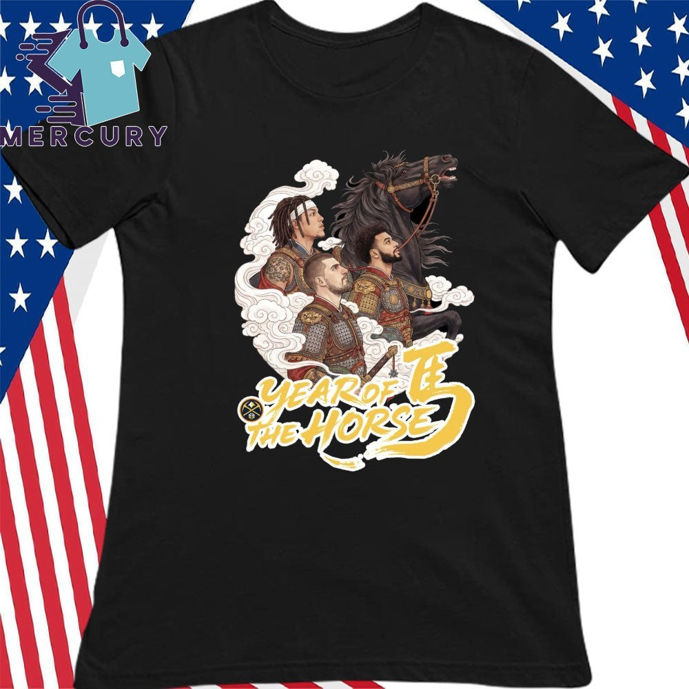 Denver Nuggets Badass Year Of The Horse Shirt