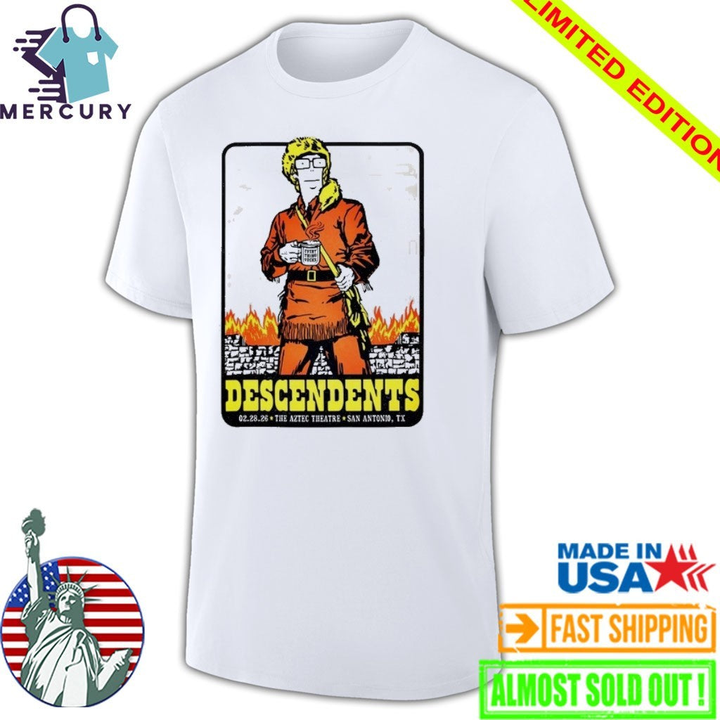 Descendents Feb 28 2026 Aztec Theatre in San Antonio TX Shirt
