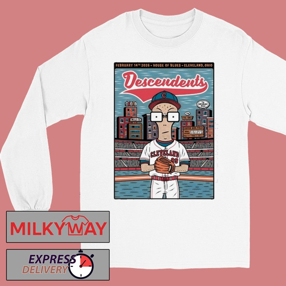 Descendents In Cleveland OH On Feb 14 2026 Shirt
