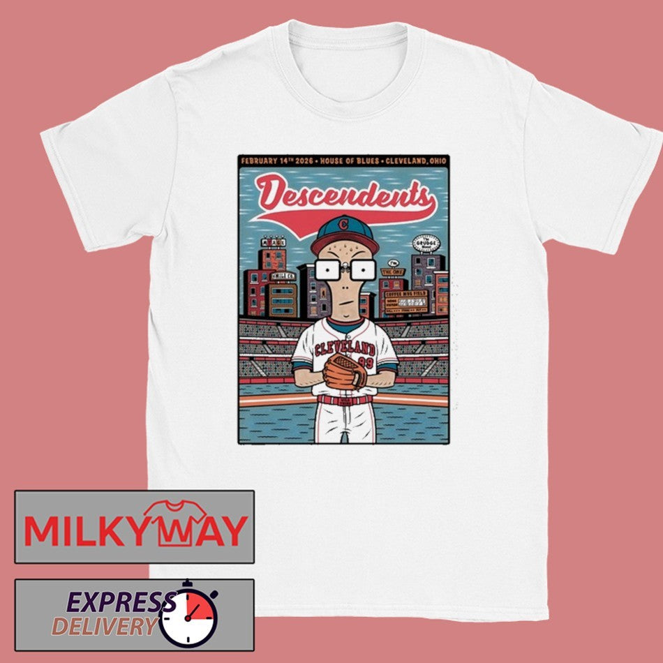 Descendents In Cleveland OH On Feb 14 2026 Shirt
