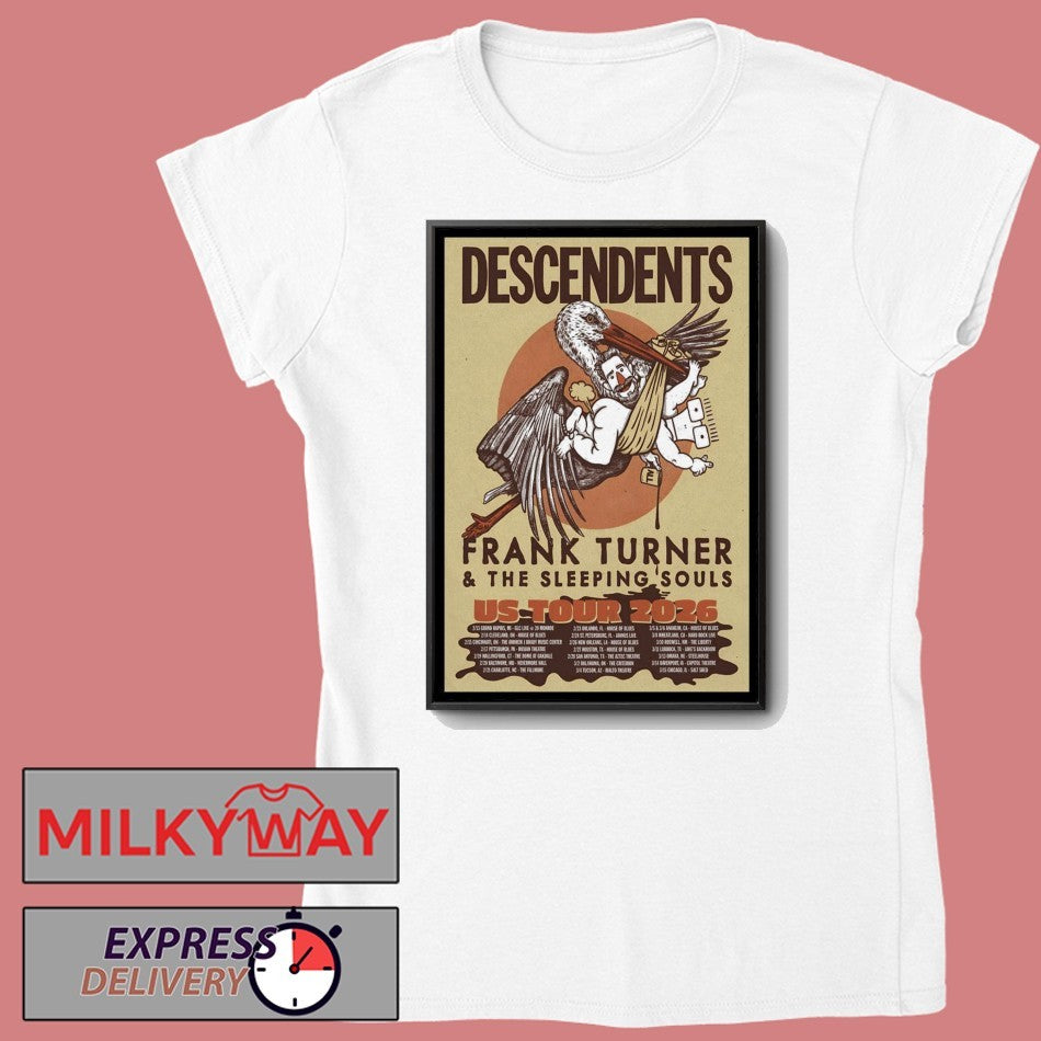 Descendents Tour 2026 US Poster shirt