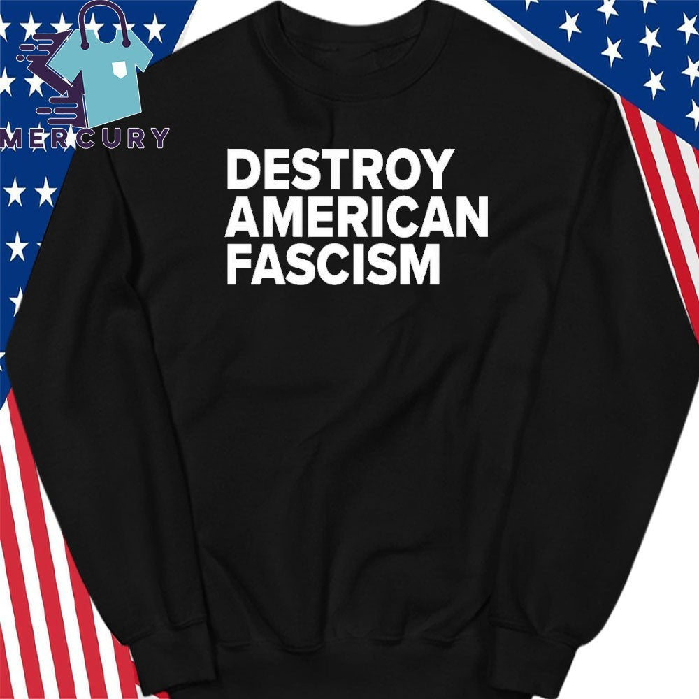 Destroy American Fascism Tom Morello Shirt