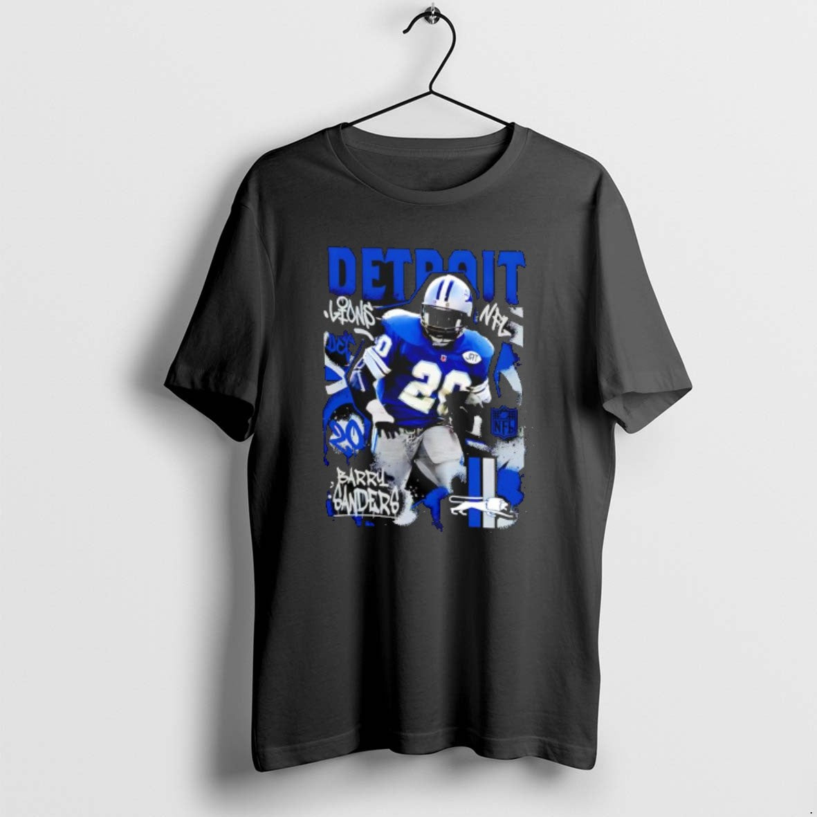 Official Detroit Lions Barry Sanders Star Player T-Shirts, Hoodie, Sweatshirt | CoreVibeTees.com