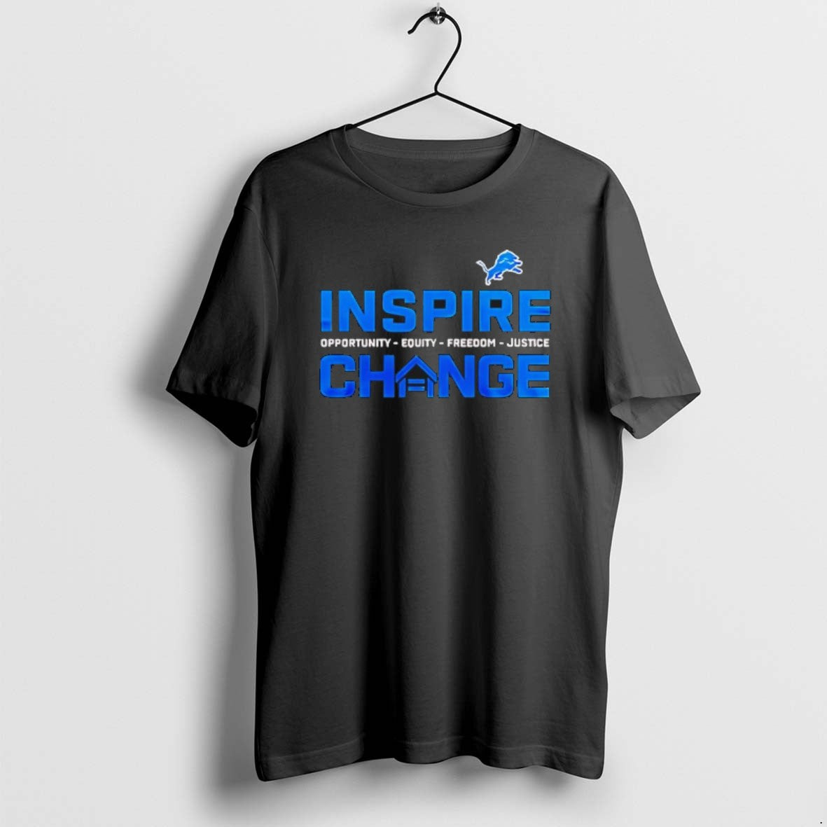 Official Detroit Lions X Inspire Change Logo T-Shirts, Hoodie, Sweatshirt | CoreVibeTees.com