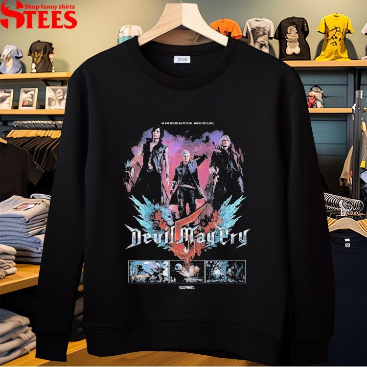 Devil May Cry 5 We Who Desires But Acts Not Breeds Pestilence T-shirts