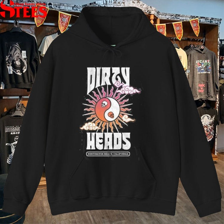 Dirty Heads Huntington Beach California Yin Yang T-Shirt