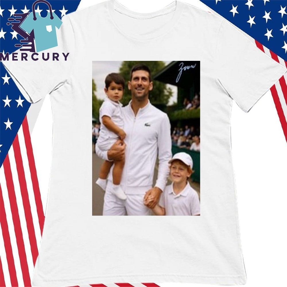 Djokovic Alcaraz & Jannik Australian Open Shirt