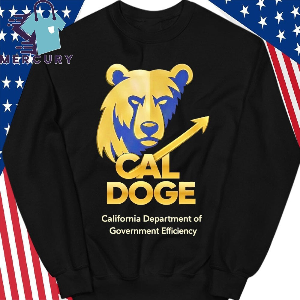Doge California Department of Government Efficiency Shirt