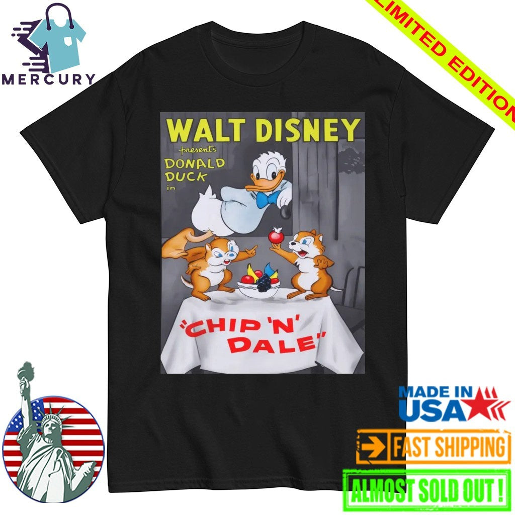 Donald Duck In Chip N Dale Shirt