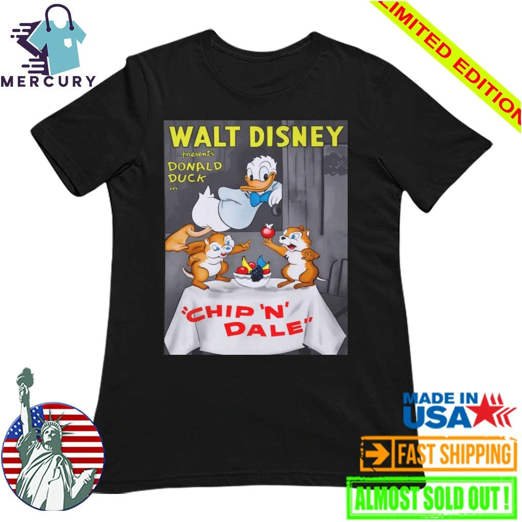 Donald Duck In Chip N Dale Shirt