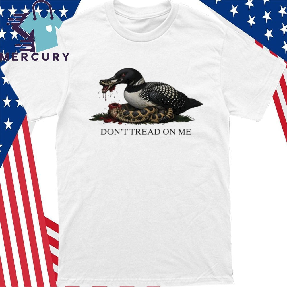 Don’t Tread On Me Minnesota Loon Gadsden Flag Loon Snake Shirt