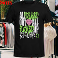 Dot Dot Curve All Freaked Out All Up Fucked T-shirts